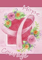 Pink Hope Flower Fine Art Print