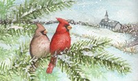 Cardinal Winter Fine Art Print