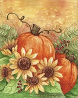Sunflowers Autumn Fine Art Print