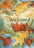 Welcome Leaves Fine Art Print