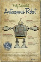 Autonomous Robot Fine Art Print