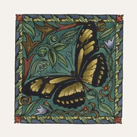 Apple Butterfly Tile Fine Art Print