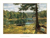 Jorgen Sorensen - Summer on the Lake Size 31.5x23.75 Fine Art Print