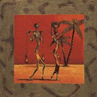 Sun Tribe I Fine Art Print