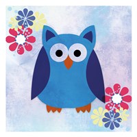 Retro Owl 2 Fine Art Print