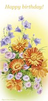 Hand Bells and Calendula Fine Art Print