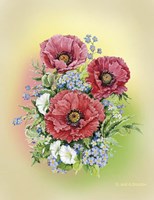 Bouquet of Poppies Fine Art Print