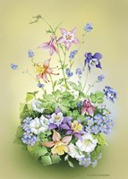 Flowers at the House Fine Art Print