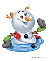 Death Of A Snowman Fine Art Print