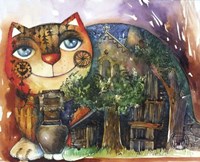 Alpes Cat Fine Art Print