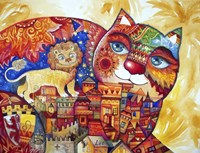 Leo Cat Fine Art Print