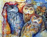 Owls Fine Art Print