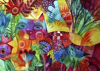 Red Cat Fine Art Print