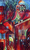 Red Town Fine Art Print