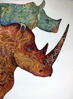 Rhinos Fine Art Print