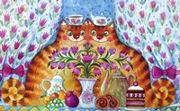 Tea Cats Fine Art Print