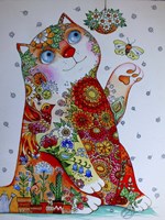 Bucolic Cat Fine Art Print