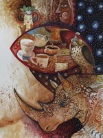 Goddess of Coffee Fine Art Print