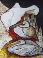 Pelicans Fine Art Print