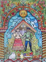 Russian Folk Fine Art Print