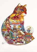 Christmas Cat Fine Art Print