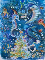 Christmas In The Ocean Fine Art Print