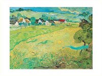Vue Ensoleille Pres d'Auvers Fine Art Print