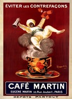 Cafe Martin Fine Art Print