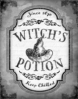 Witch's Potion Framed Print