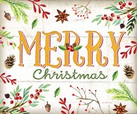 Merry Christmas - Mistletoe Fine Art Print