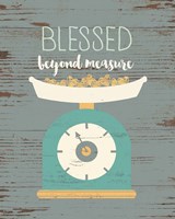 Blessed Beyond Measure Fine Art Print