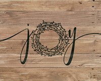 Joy (wreath) Fine Art Print