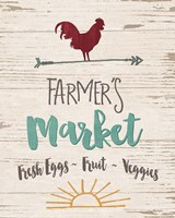 Farmer's Market - Cream Fine Art Print