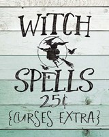 Witch Spells Framed Print