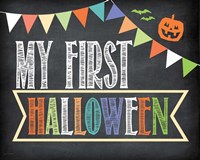 First Halloween Photo Prop Fine Art Print