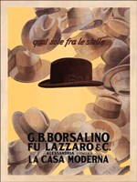 Borsalino 1930 Fine Art Print