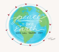 Peace on Earth Framed Print