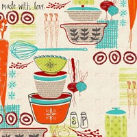 Retro Kitchen Fine Art Print