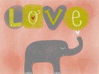 Elephant Love Fine Art Print