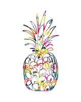 Electric Pineapple Fine Art Print