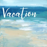 Vacation By the Sea Framed Print