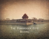 Vintage The Forbidden City in Beijing, China, Asia Fine Art Print