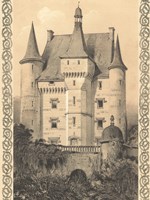 Bordeaux Chateau III Framed Print