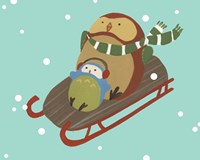 Happy Owlidays V Fine Art Print