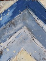 Blue Zag I Fine Art Print