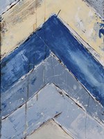 Blue Zag II Fine Art Print