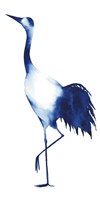 Ink Drop Crane II Fine Art Print