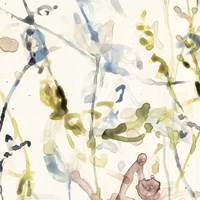 Flower Drips I Framed Print