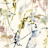 Flower Drips IV Framed Print