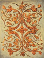 Ornamental Scroll II Fine Art Print